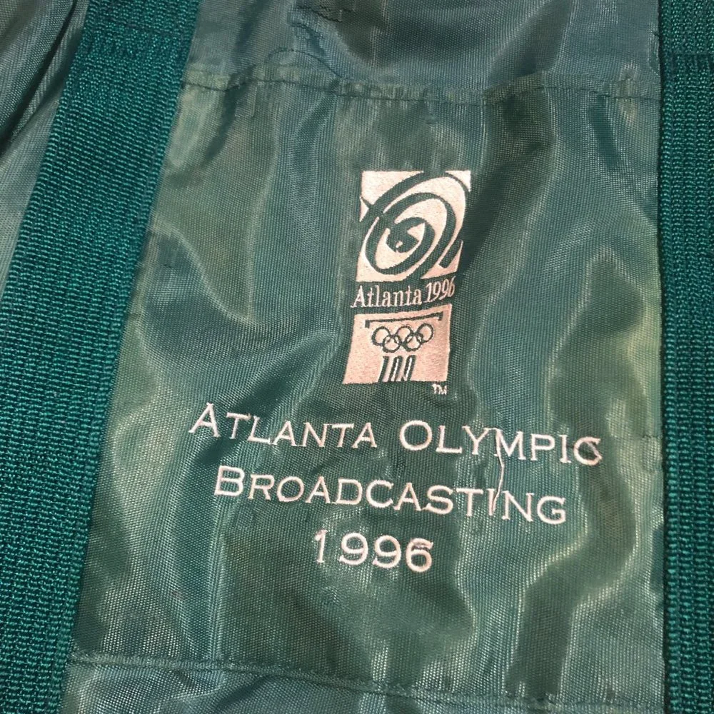 Olympic Games Collection by Copywrite Green Atlanta 1996 Olympic Games Tote Bag
